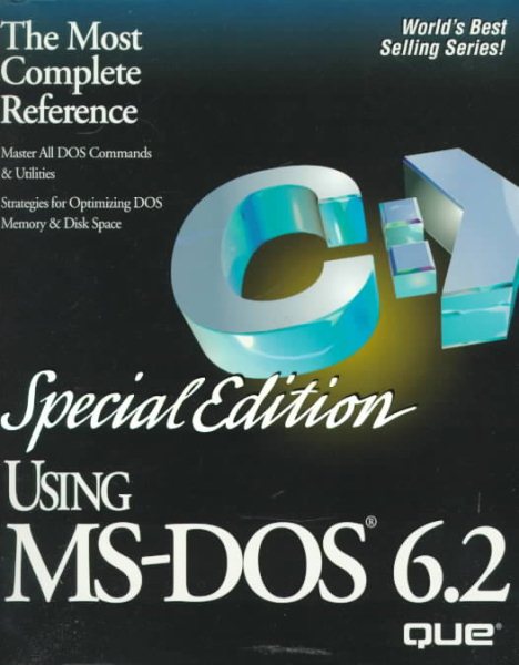Using MS-DOS 6.2 (Using ... (Que)) cover