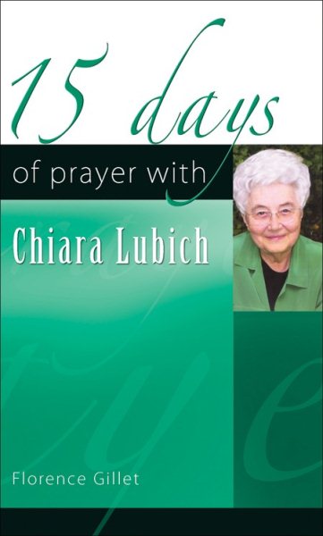 15 Days of Prayer with Chiara Lubich cover