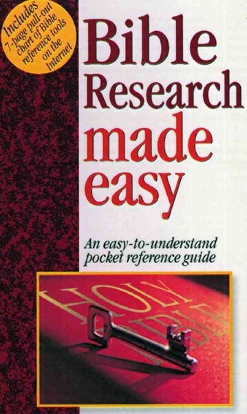 Bible Research Made Easy cover