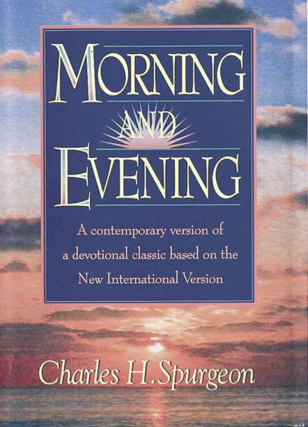 Morning and Evening, NIV version cover