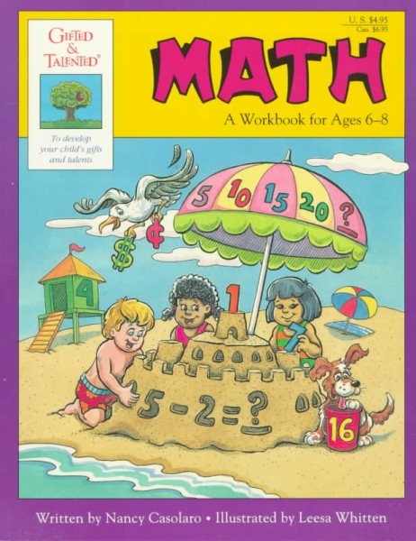 Math: A Workbook for Ages 6-8 (Gifted & Talented) cover