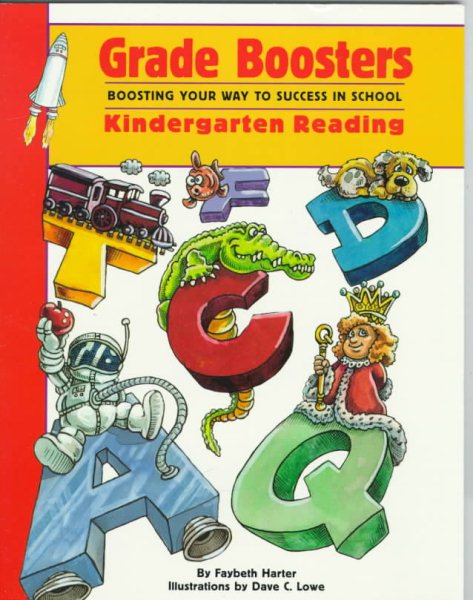 Grade Boosters: Kindergarten Reading cover