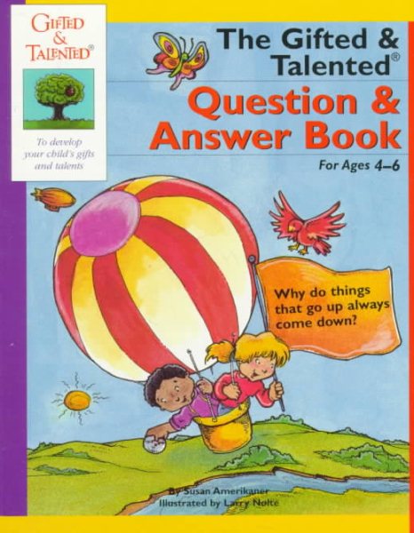 The Gifted & Talented Question & Answer Book (Gifted and Talented Series) cover