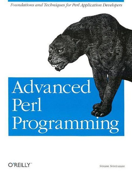 Advanced Perl Programming (Perl Series) cover