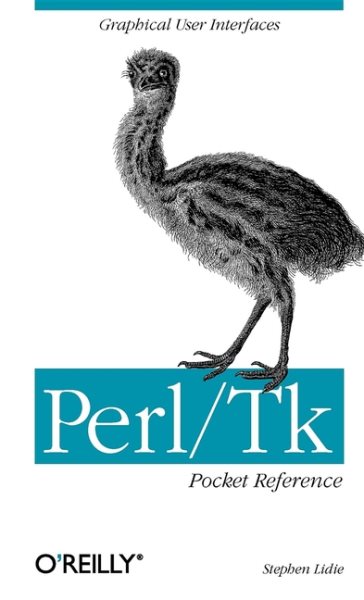 Perl/Tk Pocket Reference: Graphical User Interfaces cover