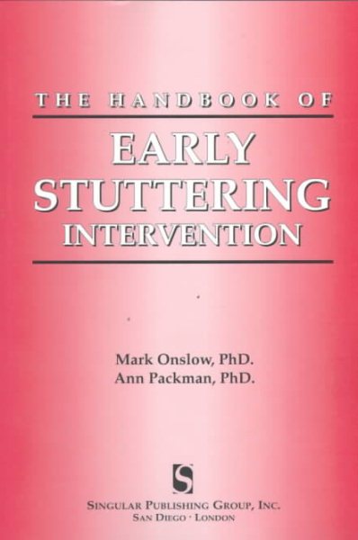 The Handbook of Early Stuttering Intervention cover