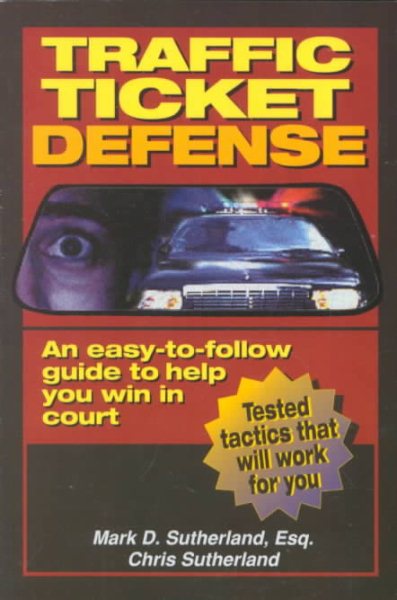 Traffic Ticket Defense cover