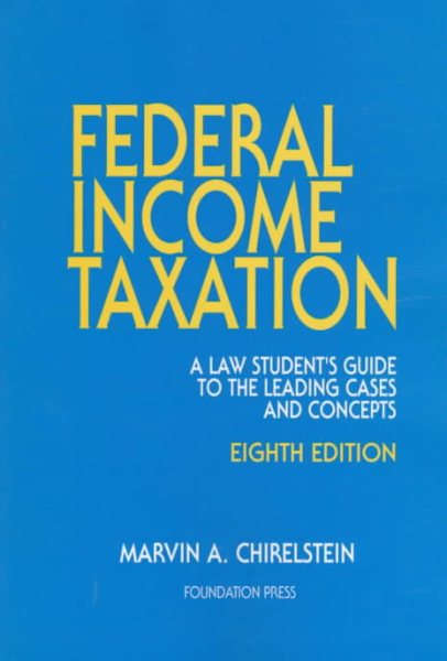 Federal Income Taxation (University Textbook Series) cover