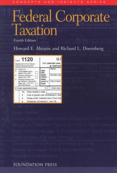 Federal Corporate Taxation (University Textbook Series) cover