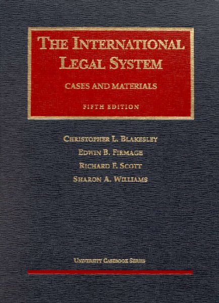 International Legal System, cover