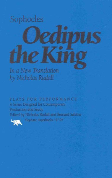Oedipus the King (Plays for Performance Series) cover