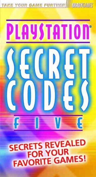 Secret Codes for Sony PlayStation, Volume 5 cover