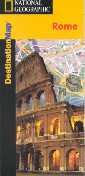 National Geographic Destination Map Rome (Destined to Be the Best-Selling Travel Map Series) cover