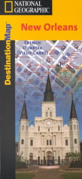 New Orleans Destination Map (National Geographic) cover