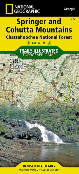 Springer and Cohutta Mountains [Chattahoochee National Forest] (National Geographic Trails Illustrated Map, 777)