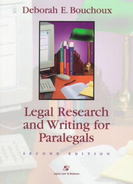 Legal Research and Writing for Paralegals cover