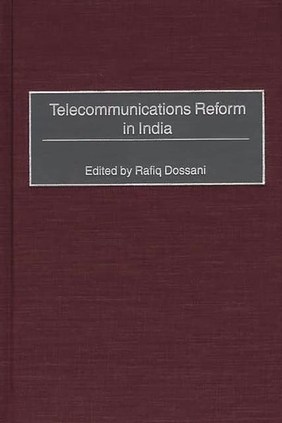 Telecommunications Reform in India cover