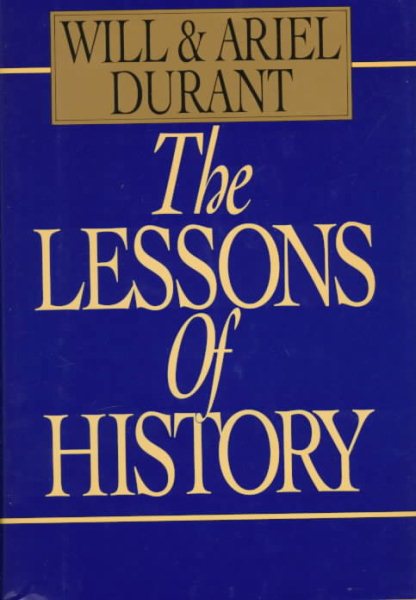The Lessons of History cover
