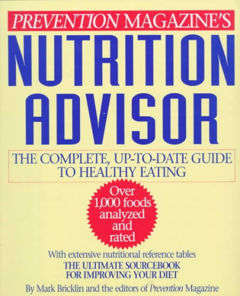 Prevention Magazine's Nutrition Advisor cover