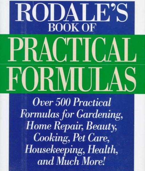 Rodale's Book of Practical Formulas cover