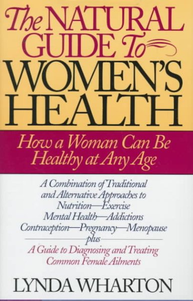 The Natural Guide to Women's Health cover