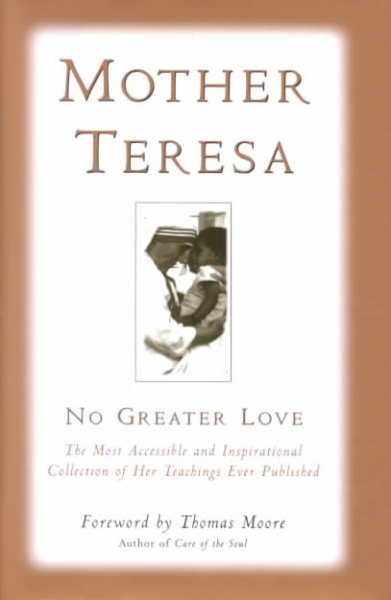 Mother Teresa: No Greater Love cover