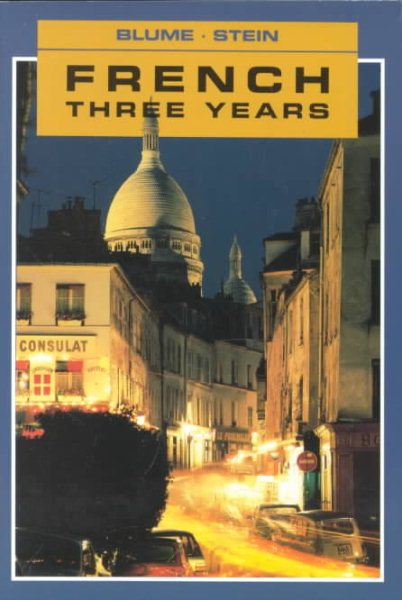 French Three Years: Review Text cover