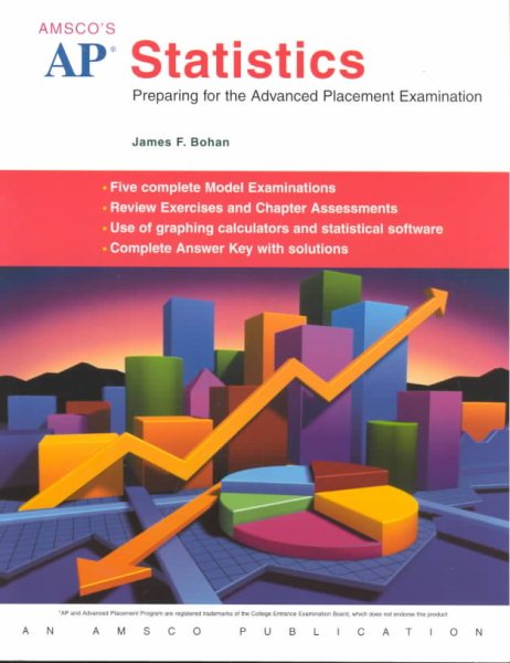 AP Statistics: Preparing for the Advanced Placement Examination (AMSCO) cover