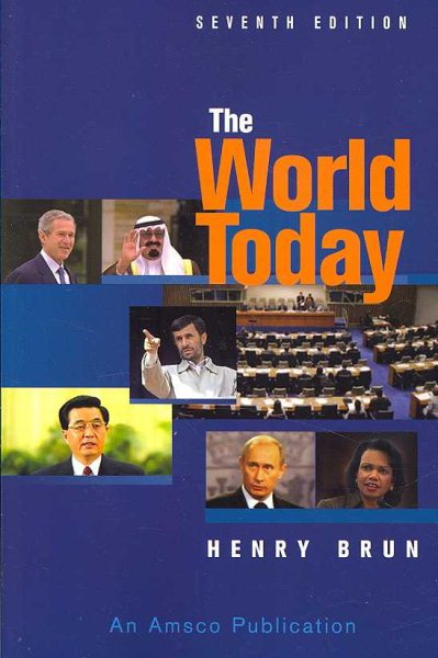 The World Today: Current Problems and Their Origins