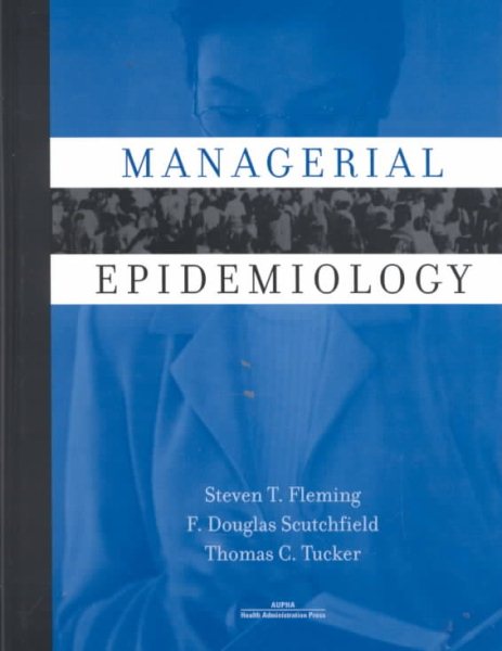 Managerial Epidemiology cover