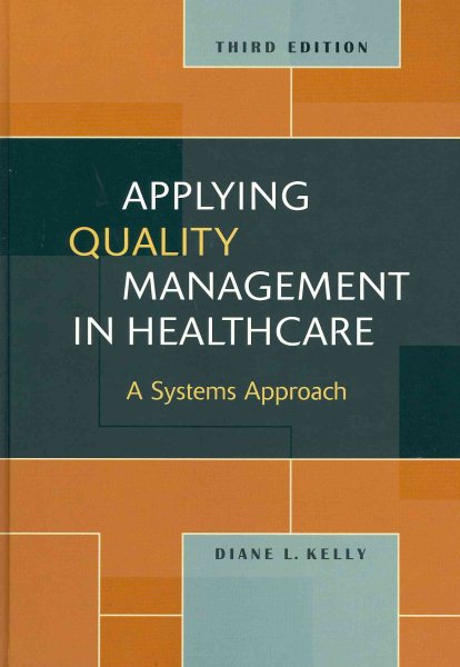 Applying Quality Management in Healthcare, Third Edition cover