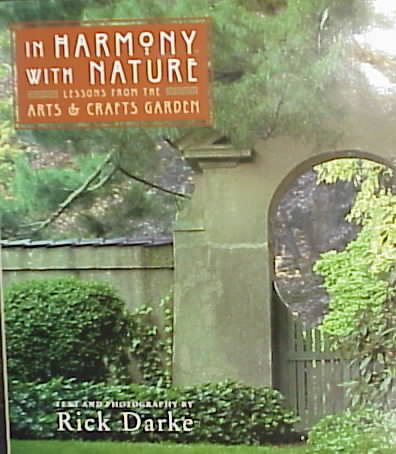 In Harmony With Nature: Lessons from the Arts & Crafts Garden cover