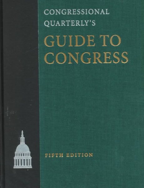 Congressional Quarterly's Guide to Congress (2 Volumes) cover