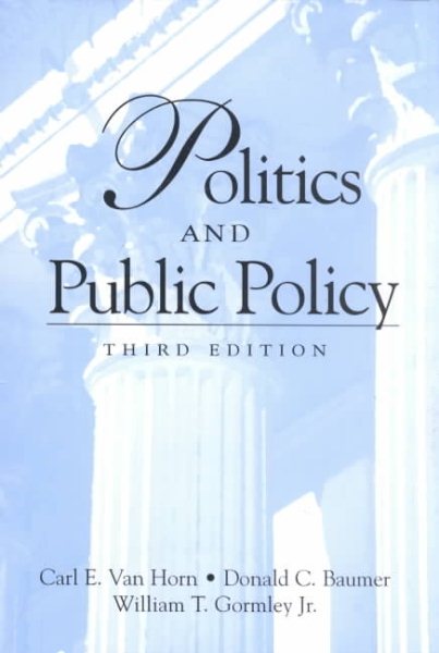 Politics and Public Policy (Paperback) cover