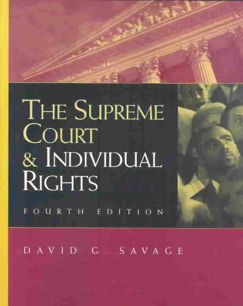 The Supreme Court and Individual Rights cover