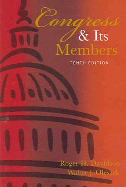 Congress And Its Members (Congress & Its Members) cover