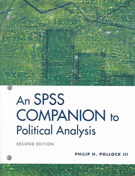 SPSS Companion to Political Analysis cover
