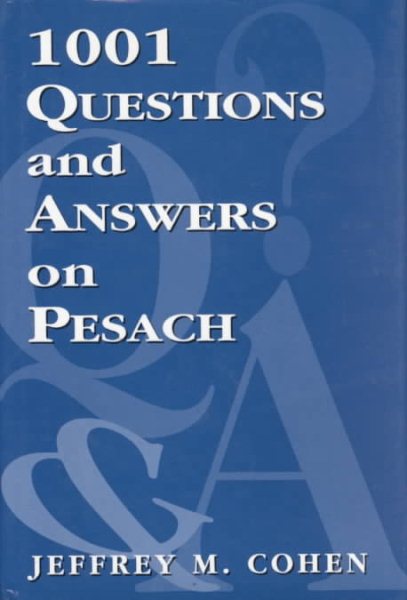 1001 Questions and Answers on Pesach cover