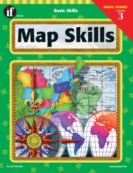 Basic Skills Map Skills, Grade 3