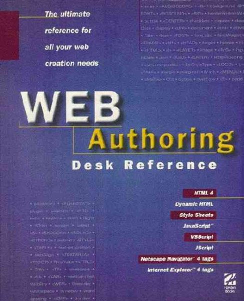 Web Authoring Desk Reference cover