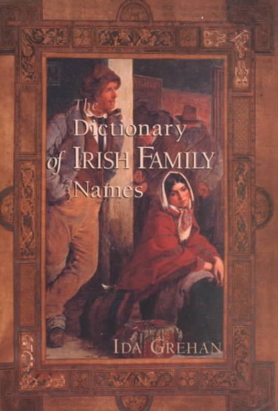 The Dictionary of Irish Family Names cover