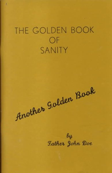 The Golden Book of Sanity (Another Golden Book) cover