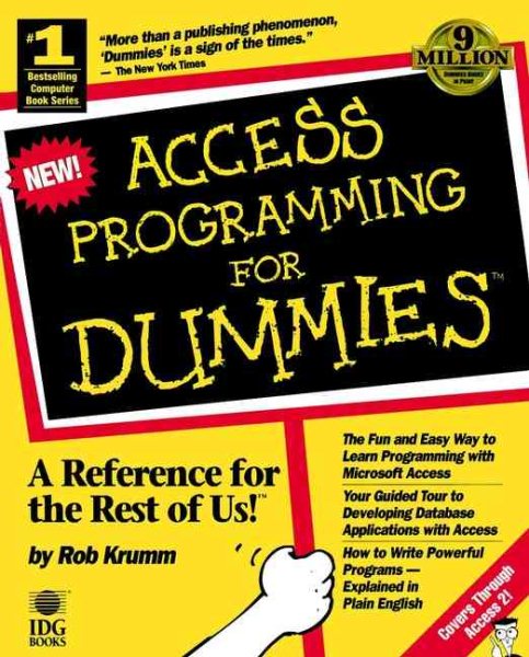 Access Programming For Dummies? cover