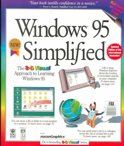 Windows 95 Simplified (Idg's 3-D Visual) cover