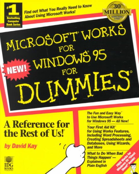 Microsoft Works for Windows 95 for Dummies cover