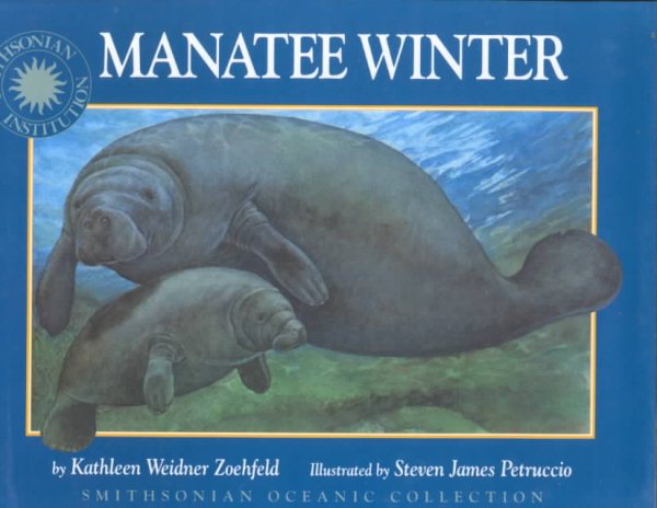 Manatee Winter - a Smithsonian Oceanic Collection Book cover