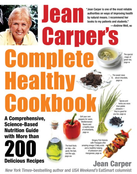 Jean Carper's Complete Healthy Cookbook cover