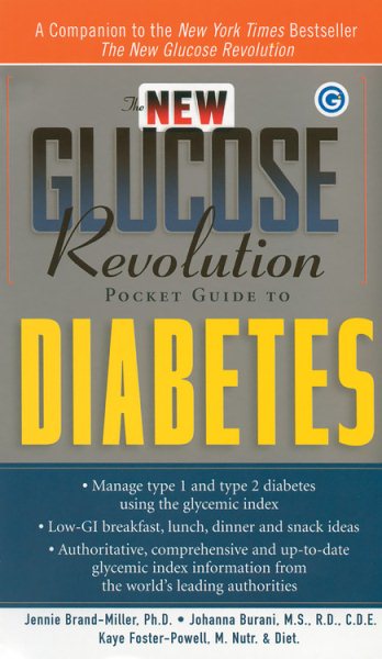 The New Glucose Revolution Pocket Guide to Diabetes cover