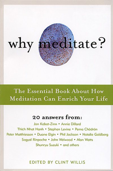 Why Meditate? The Essential Book About How Meditation Can Enrich Your Life cover