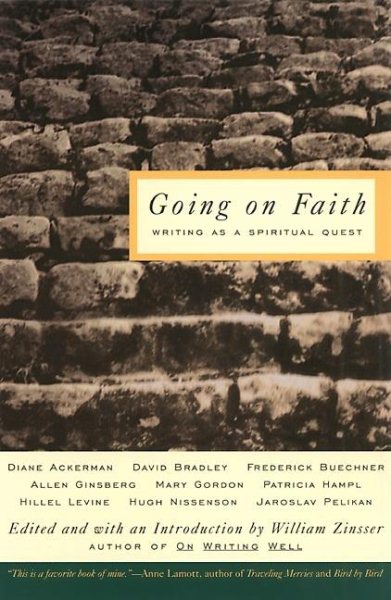 Going on Faith: Writing As a Spiritual Quest cover